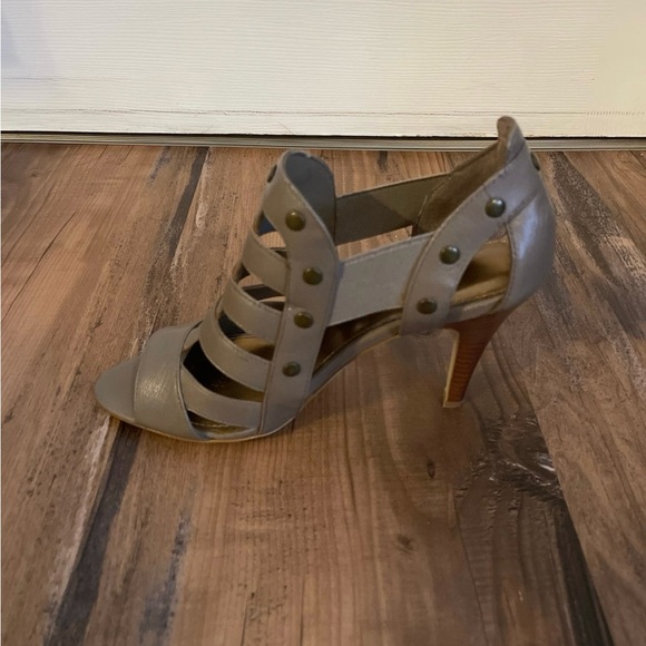 Nine West Sachar Slate Heels Leather Upper 1009 Balance Man Made Heels - Picture 7 of 12